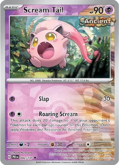 Scream Tail Poke ball Holo 42